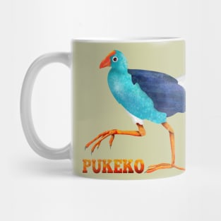 Pukeko New Zealand Bird Mug